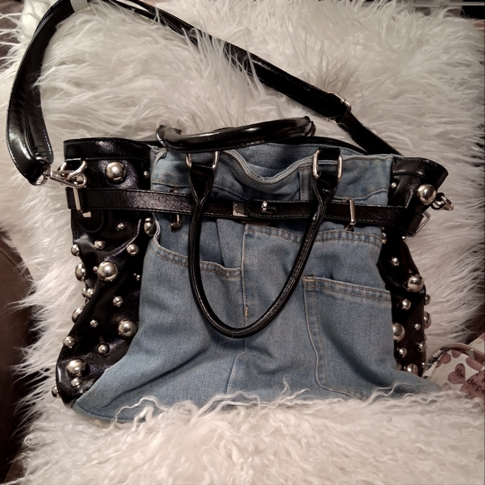 Denim purse